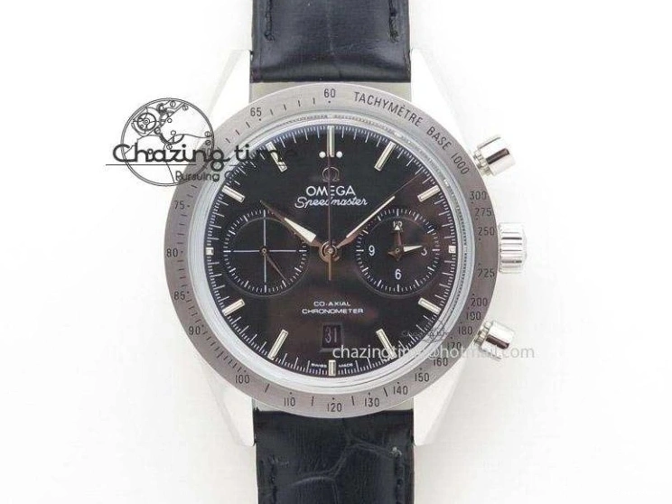 0515 Speedmaster Black Benom PVD Moon RMF Best Edition on PVD Bracelet Lemania HW WrinkleFree 7727